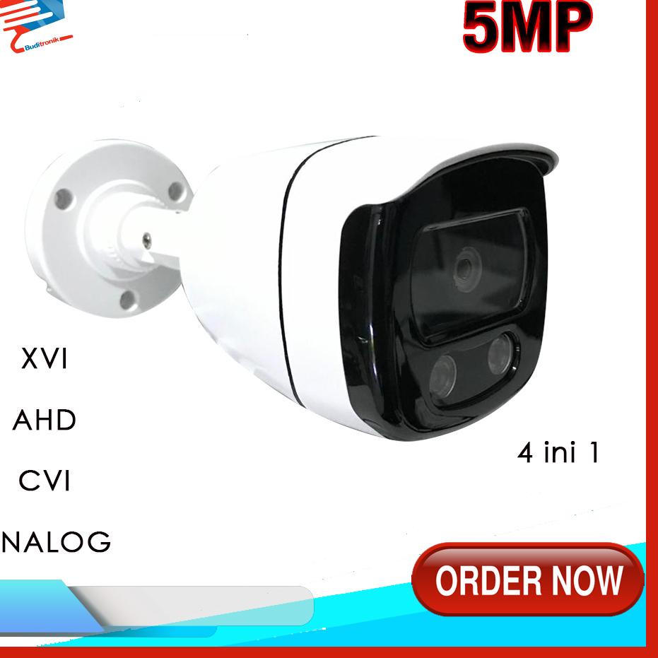 Serba Hemat CAMERA CCTV XVI OUTDOOR / INDOOR 5MP COLORVU FULL HD FULL COLOR AHD Kamera
