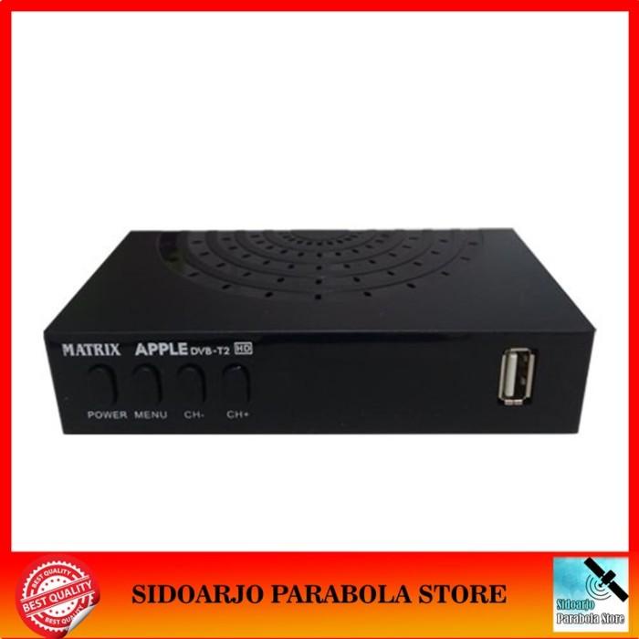 Set Top Box STB TV Digital DVBT2 Matrix Apple HD Kuning New DVB-T2 UHF
