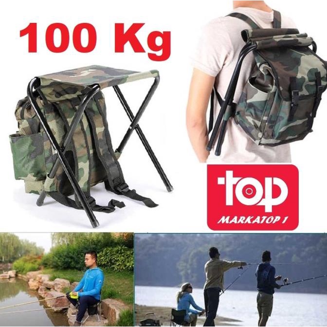Kursi Tas Lipat Kursi Mancing TAS MANCING TAS RANSEL KURSI LIPAT