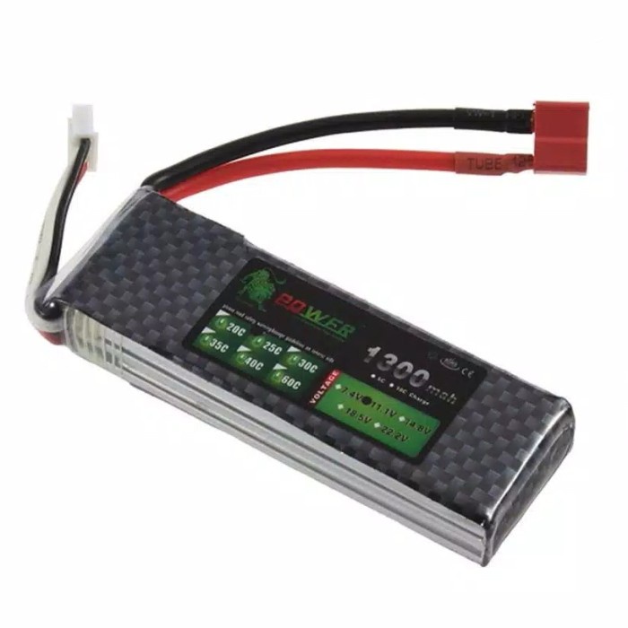 Lipo 3S - 11.1v 25C 1300mah for RC car