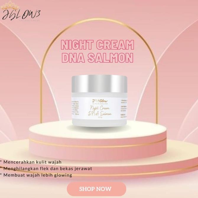 JGLOW NIGHT CREAM DNA SALMON (JNC2)