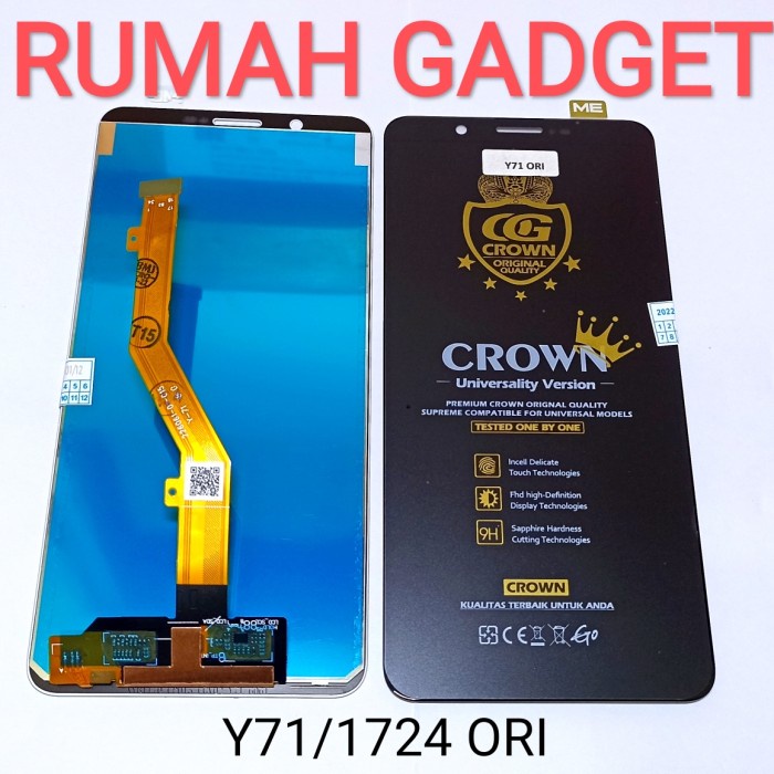 LCD VIVO Y71 1724 FULLSET TONCHSCREEN ORIGINAL ORIGINAL TERBARU