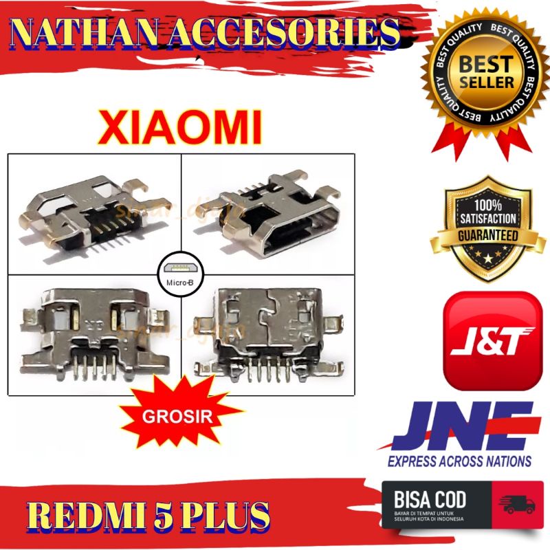 KONEKTOR CONEKTOR CHARGER XIAOMI REDMI 5 PLUS ORIGINAL
