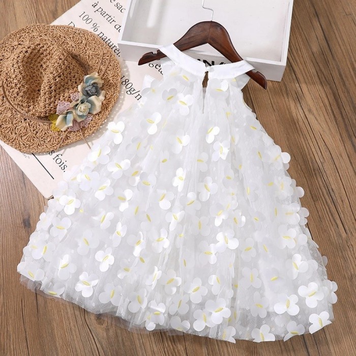 Dress Anak 3D Butterfly Import,Gaun Pesta Anak 3D Kupu2