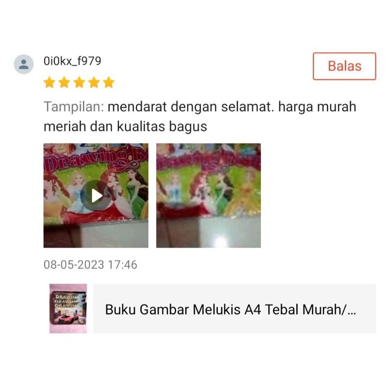 (10pcs)Buku Gambar Melukis A4 Tebal Murah/Alat Menggambar Melukis