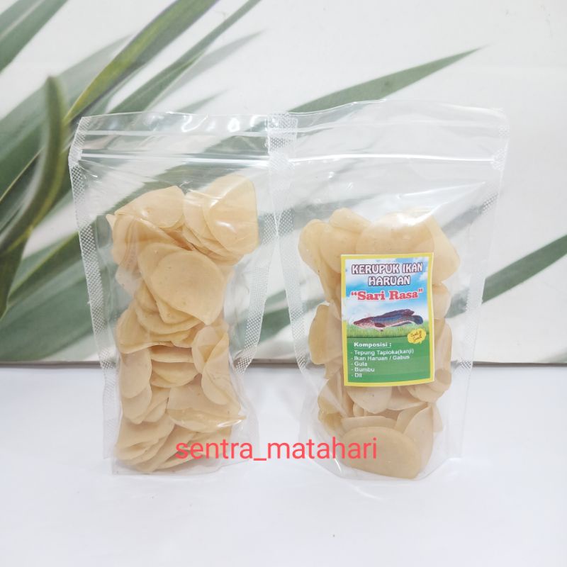 

Kerupuk Ikan Haruan Sari Rasa