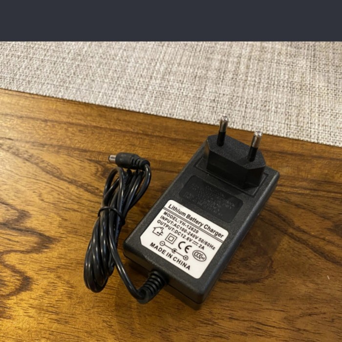 Terlaris Charger Batre Lithium Li-Ion 12Volt 2Amper