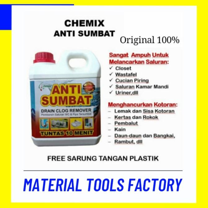 Cairan anti sumbat - Soda Api - Soda Api Cair - Pelancar pipa mampet