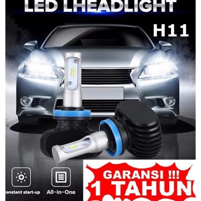 Lampu Mobil LED H 11- H11 Head Lamp  S1 CSP Chipset