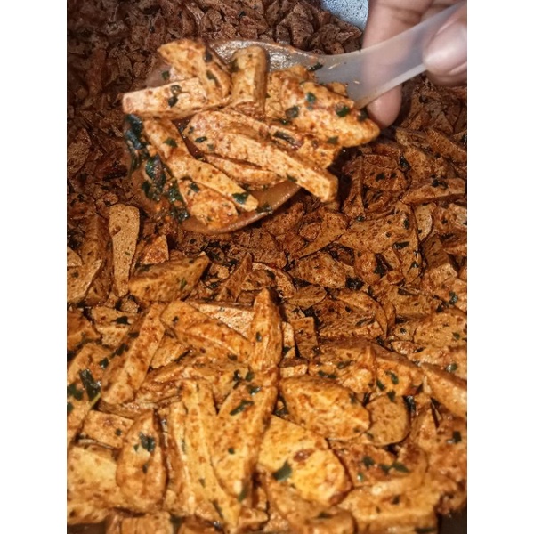 

BASO GORENG BASRENG VIRAL BASRENG PEDAS DAUN JERUK BASRENG 500GR