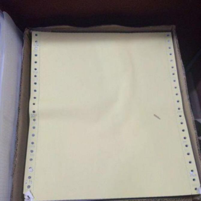 

Continuous Form 9.5 X 11 3 Ply Ncr (Bisa Request Bagi 2)