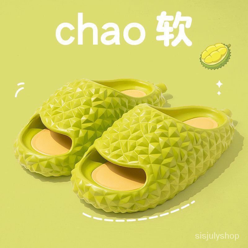 [✅BISA COD] #Sisjuly# Sandal wanita / sepatu durian tapak bawah tebal tapak kotoran rasa wanita / ru