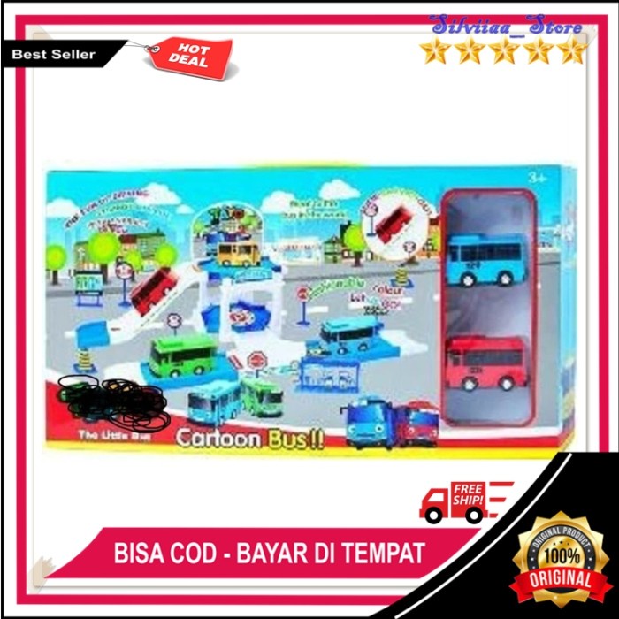 Flash Sale Mainan Anak Tayo 1 Set Parking Zy Murah Anak Laki Laki 1 2 3 4 Tahun Terbaru