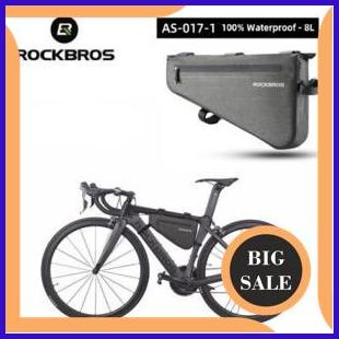 Rockbros Tas Sepeda Roadbike Tas Frame Sepeda MTB Waterproof 8L Z804Z