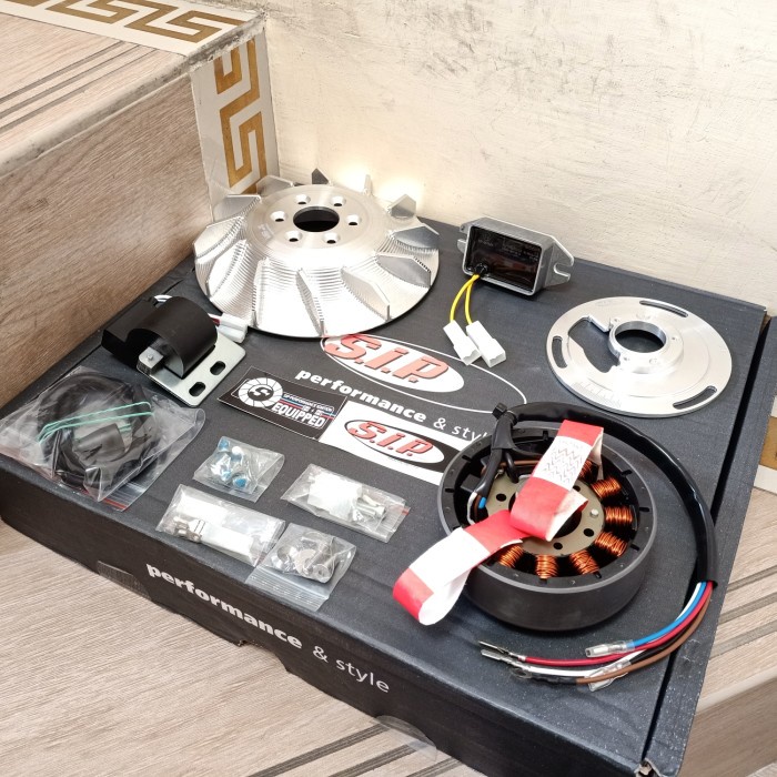 pengapian magnet set sip vespa super vbb vnb as kecil original