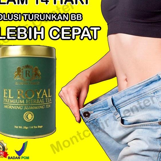 

COD | KP8 | 1 Paket EL ROYAL PREMIUM HERBAL TEA - Teh Herbal Pelangsing Perut