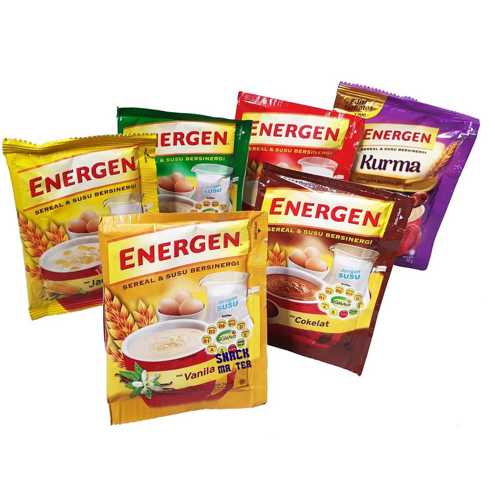 

DISKON !!! Energen Sereal Renceng - Netto 10 bks x 30gr [KODE 28]