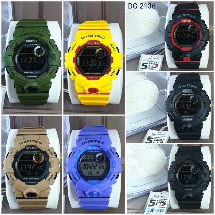 Stopwatchku Jam Tangan Digitec Dg 2136 Stopwatch Alarm Wr 10 Bar