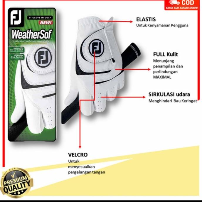 sarung tangan golf glove fj men