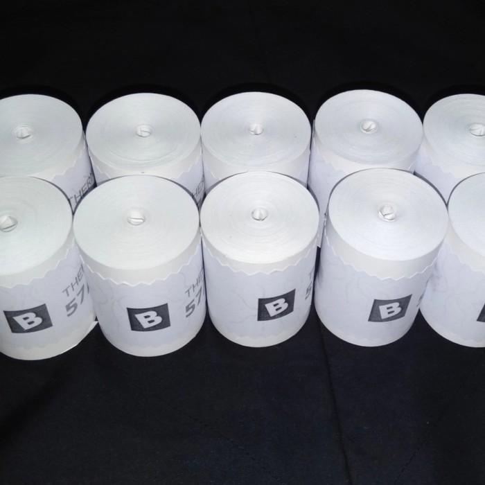 

Terlaris Kertas 57X40 | 58X40Mm Struk Edc Kasir Thermal Coreless 1 Dus 100 Roll