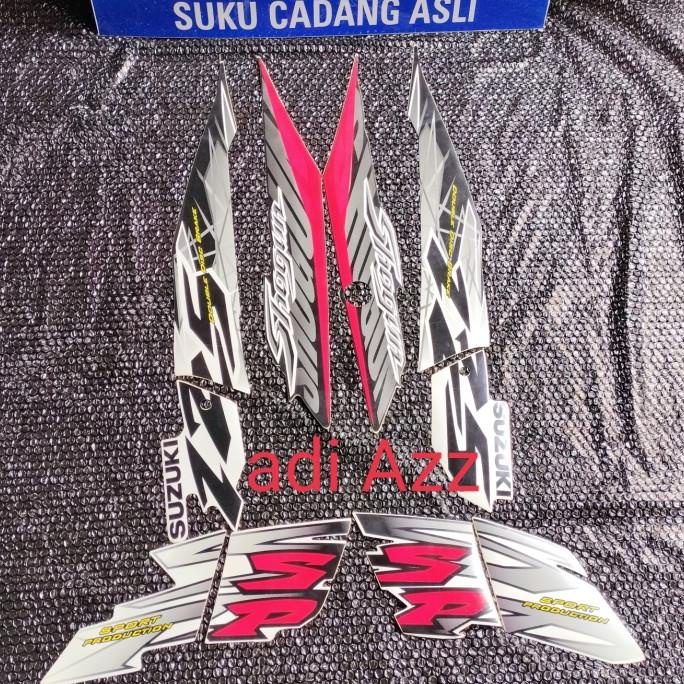 striping stiker lish full body hitam putih shogun 125 sp fd original