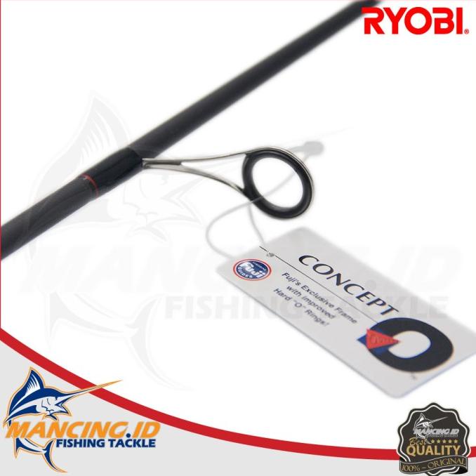 Gratis Ongkir Joran Ryobi Bonito S682UL (Fuji) Ultra Light Fishing Rod Spinning Kualitas Terbaik (mc00gs)