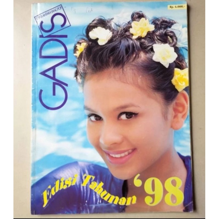Majalah Gadis Edisi Tahunan 1998 : Cover Eunike