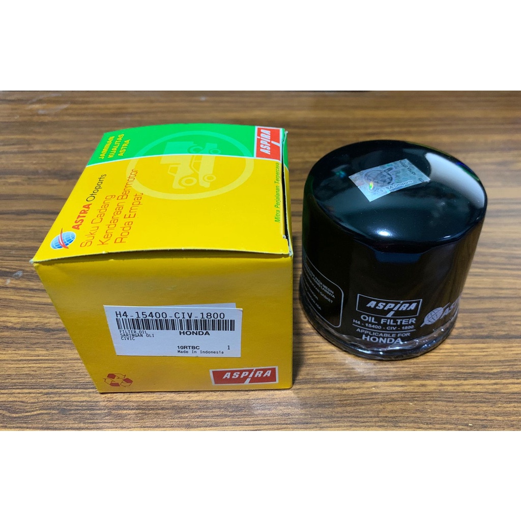 Filter oli City SX8 H4-15400-CIV-1800 ASPIRA ORI