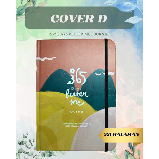 

Sale 365 Days Better Than Me Journal, Cover D /BUKU TULIS SEKOLAH/BUKU TULIS SIDU/BUKU TULIS