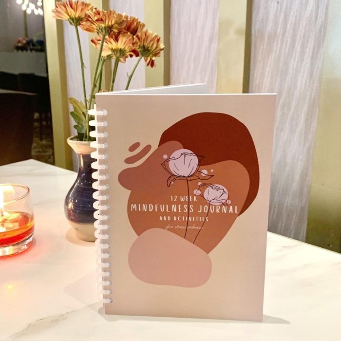 

TERBARU Notebook Mindfulness Journal (50 lembar) Gratitude Healing Journal /BUKU TULIS SEKOLAH/BUKU
