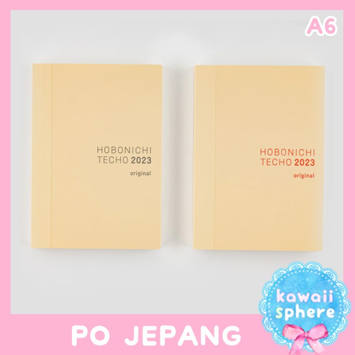 

Sale Hobonichi Techo 2023 A6 Original Book (January Start) Hobonichi 2023 /BUKU TULIS SEKOLAH/BUKU