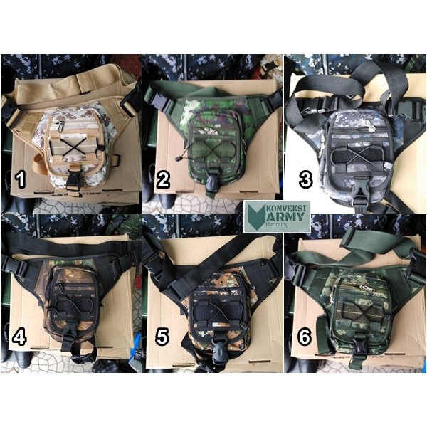 Tas Paha Tas Paha Tentara/Army Pinggang(U5Z9) tas selempang pria anti air tas paha tactical tas sele