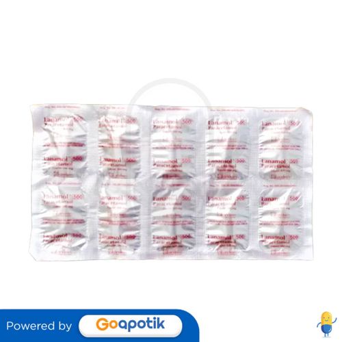 LANAMOL 500 MG STRIP 10 KAPLET