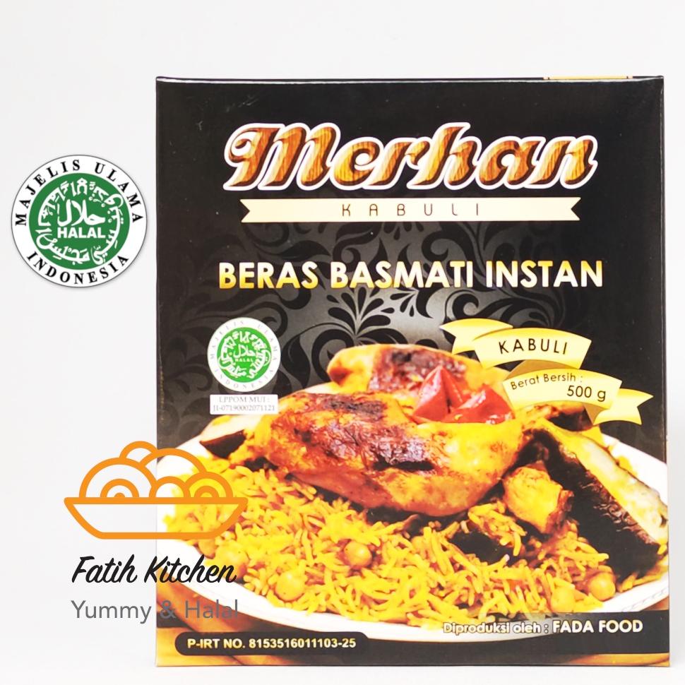 

Merhan Nasi Kabuli Original 500 gram - Paket Beras Basmati dan Bumbu Kebuli - Merhan Kabuli