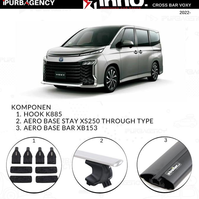 INNO Cross bar Toyota Voxy 2022-