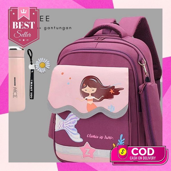 Tas Ransel Wanita Ransel Punggung Bag Murah Backpack Kualitas Premium Terbaru O2M5 Cewek Fashion Wan