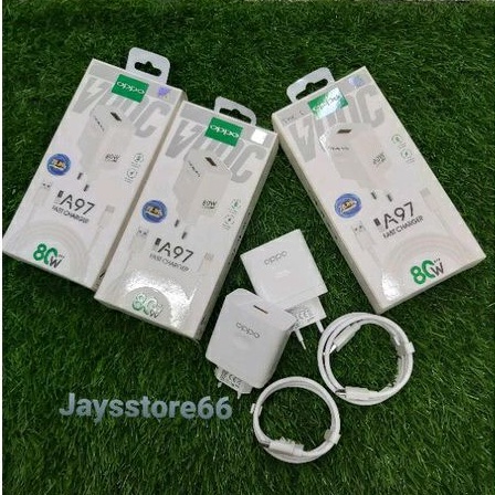 Charger OPPO A97 80W SUPER VOOC   Fash Charger Micro Usb &amp; Type C