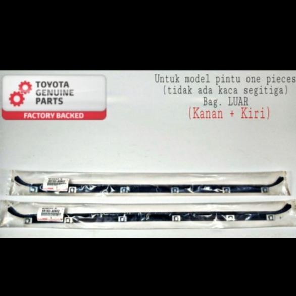 PELIPIT LUAR ORI TOYOTA 68160-90802 HARDTOP