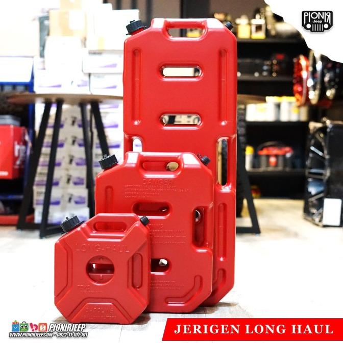 Jerigen Plastik Long Haul 20 liter Bensin Solar Minyak Tanah Jerry Can