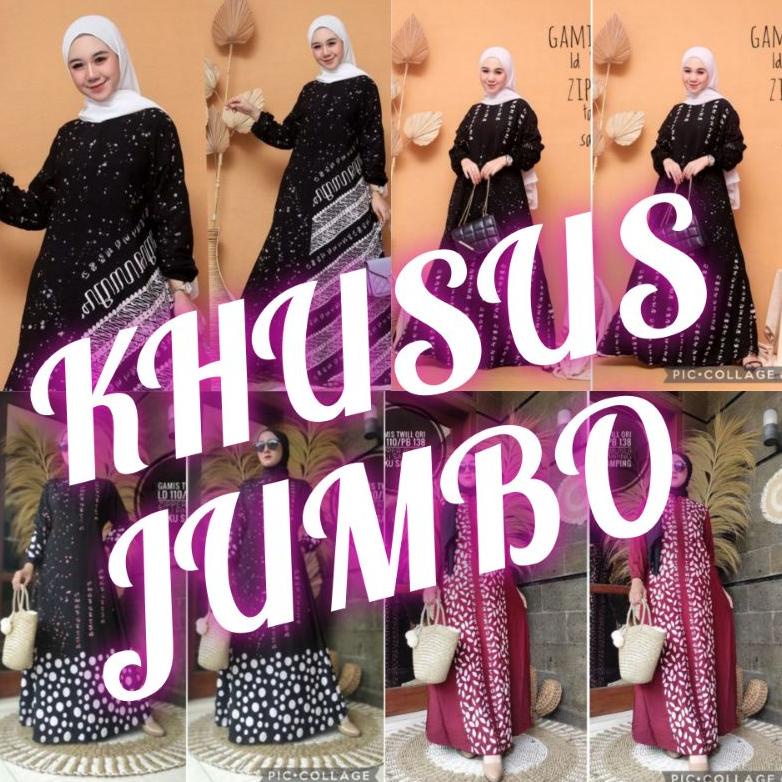 Update GAMIS JUMBO LD 120 TWILL RAYON ORI CANDIMEKAR  TER DAN KEKINIAN ASLI PEKALONGAN 