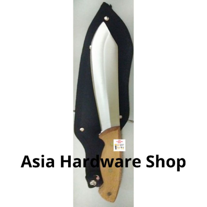 Pisau Dapur  Sarung 6 Inch Serbaguna Stainless gagang kayu bahan baja super tajam bahan kikir antik 