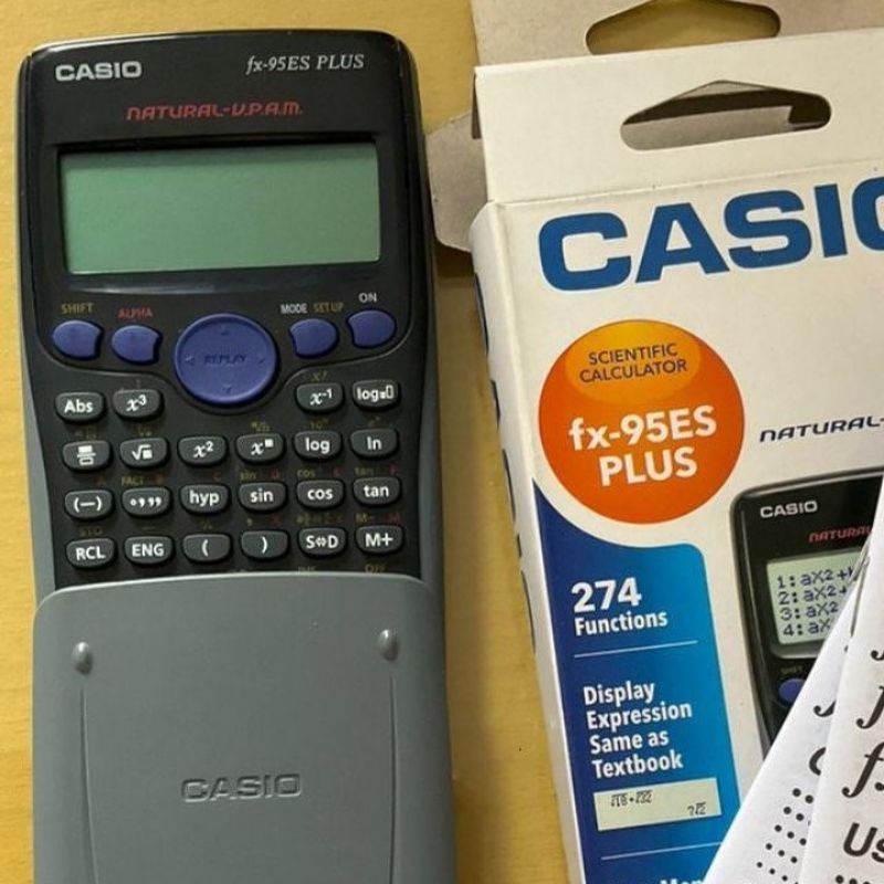 

Kalkulator Science Matematika Casio fx-95 ES PLUS Natural VPAM second like new
