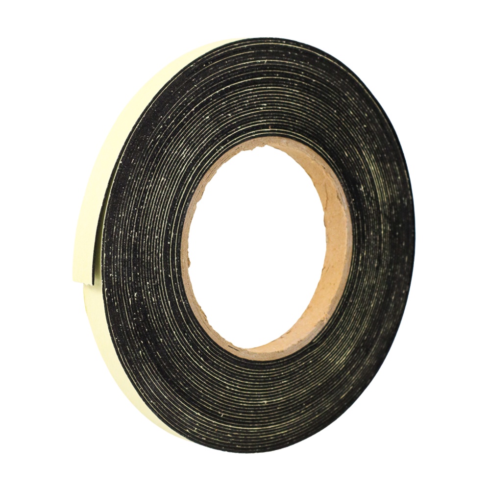 Gs8 Lis Strip Pintu Door Foam Sponge Rubber Seal 5 Meter 15 X3 Mm KK-062 VENSTPOW Black Or-i