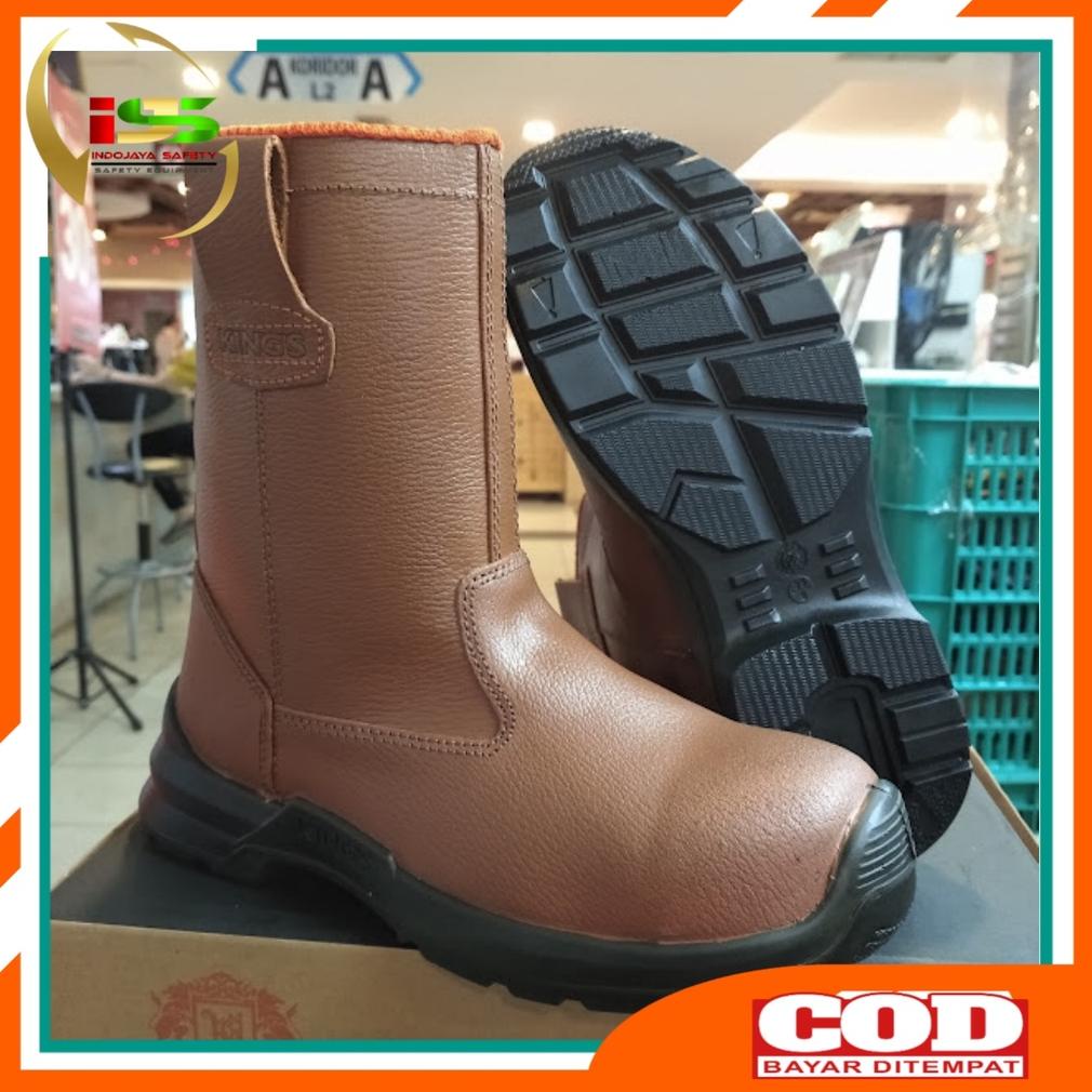 Sepatu Safety Kings Kwd 205 Cx - Sepatu Safety Kings 805 Coklat - Safety Shoes Kings 205 Cx Store_Go