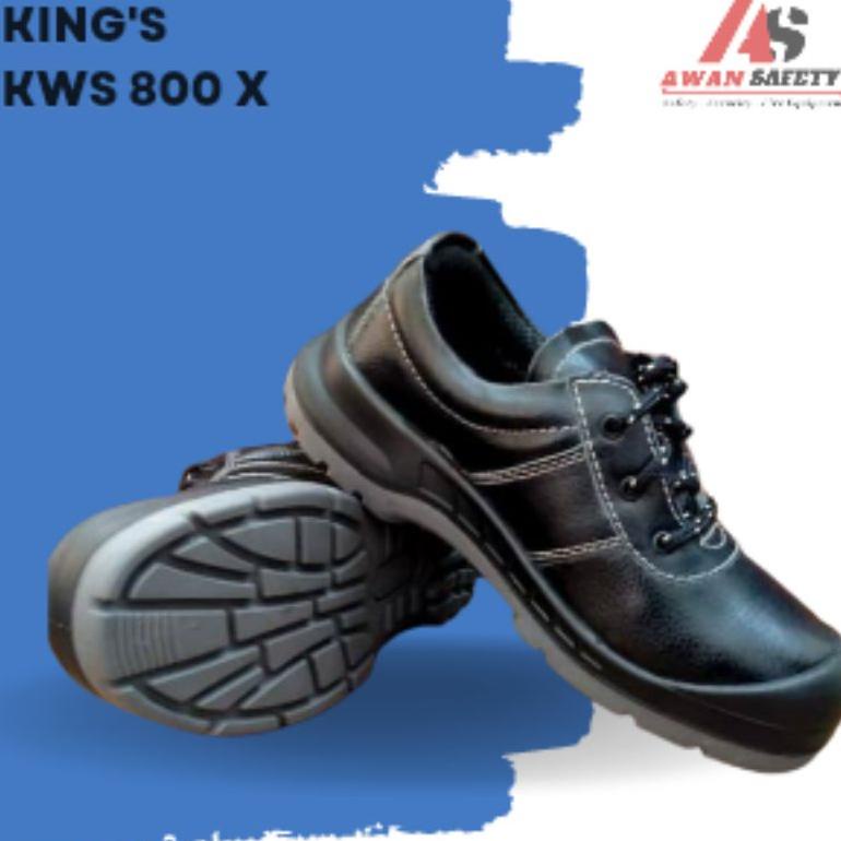 Sepatu Safety Kings 800X / Sepatu Pria Kulit Asli/ Sepatu Kerja Safety King Original Mandiriseptia
