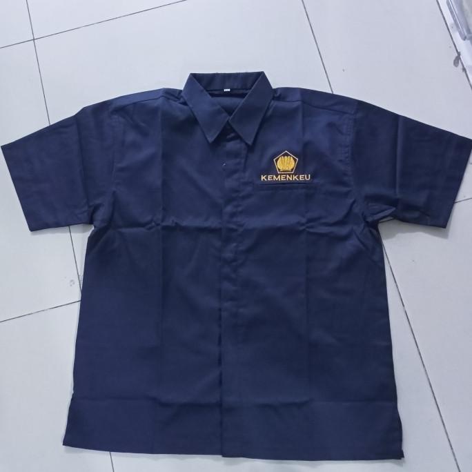 kemeja Kemenkeu Seragam Kemenkeu Baju Kemenkeu Lengan Pendek kantong 1