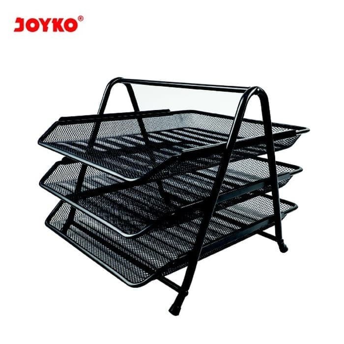 

Terlaris Documen Rack Tray Besi / Rak Tray 3 Susun Besi Joyko Dt-25 3