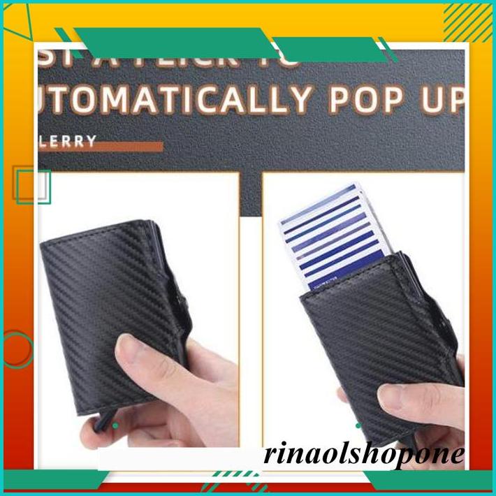 

BAELLERRY RFID ANTI THEFT CARD DOUBLE CARD DOMPET KARTU IMPORT BLY50 IMPORT!!