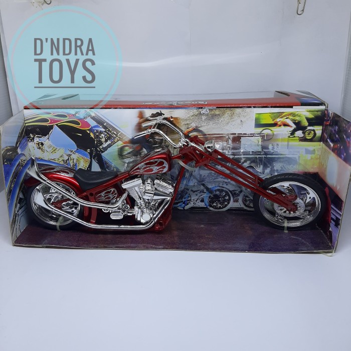 Promo Diecast Motor Choppers Custom Miniatur Harley Choppers Klasik Murah Terlaris