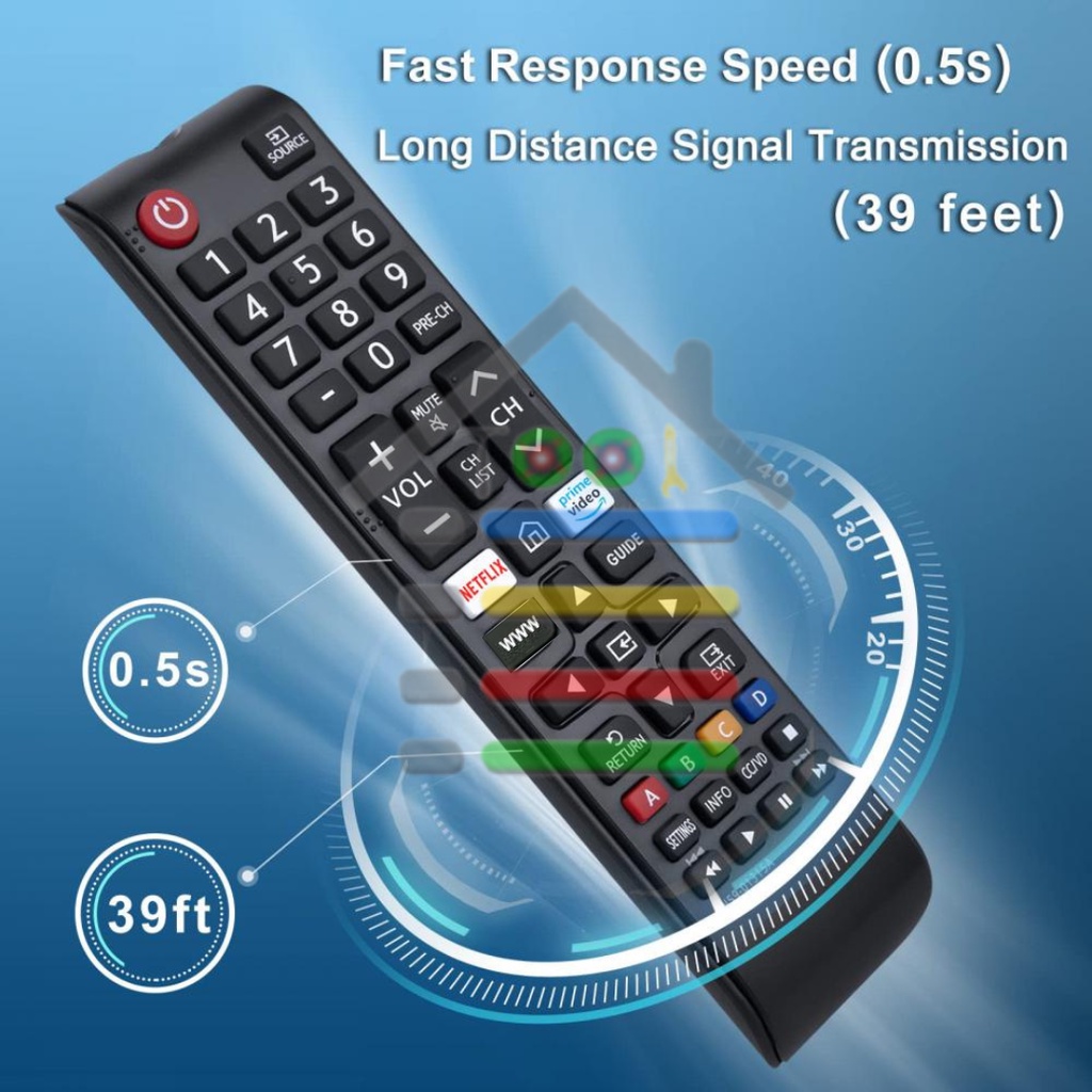 REMOTE TV SAMSUNG LED DIGITAL NETFLIX BN59-01315D REMOT PENGGANTI